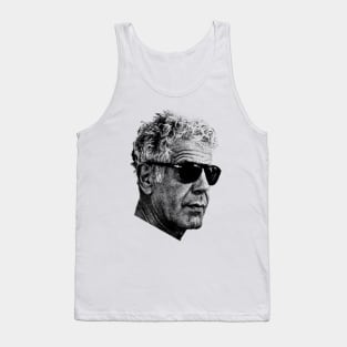 Anthony Bourdain Sketch Tank Top